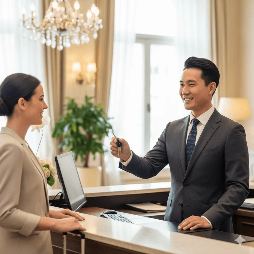 Chef cooking in restaurant kitchen